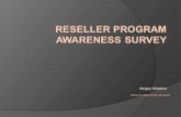 Reseller Program Awareness Report
