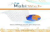 HLR LOOKUP HTTP API Manual
