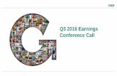 Q3 2016 earnings deck final