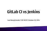 Jenkins vs GitLab CI