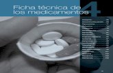 Capítulo 4. Ficha técnica de los medicamentos