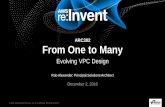 AWS re:Invent 2016: From One to Many: Evolving VPC Design (ARC302)