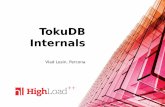 TokuDB internals / ›µ¸½ ’»°´¸»°² (Percona)