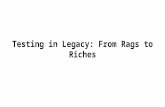 Testing in Legacy: from Rags to Riches by Taras Slipets