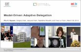 Model-Driven Adaptive Delegation