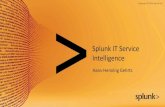 SplunkLive! Warsaw 2016 - Splunk IT Service Intellience