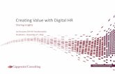 Creating Value with Digital HR