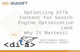 Optimizing DITA Content for Search Engine Optimization tekom tcworld 2016