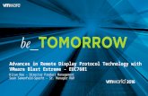 VMworld 2016: Advances in Remote Display Protocol Technology with VMware Blast Extreme