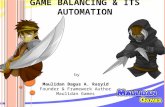 Game Balancing & Its Automation