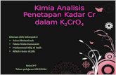 Penetapan kadar Cr dalam K2CrO4 SMK-SMAK Bogor