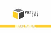 Brandmanual virtual lab Brand manual di Sara Vangelista per esame corso Graphic Design