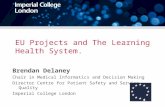 Brendan Delany – Chair in Medical Informatics and Decision Making, Imperial College