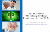 Major Trends Affecting Urology Practices in the U.S.