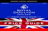 2016 Royal Doulton Price Guide: Figure Sets and Series