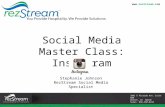 RezStream Social Media Master Class: Instagram