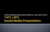 Social Media Optimization Presentation - FaceBook - Twitter - Blog