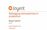 Debugging microservices in production