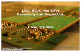 LED, BGA, and QFN assembly and inspection case studies