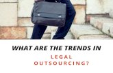 What are the trends in legal outsourcing?