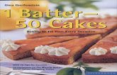 1 batter   50 cakes baking to fit your every occasion