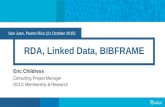 RDA, Linked Data, BIBFRAME