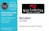 Red Lobster: Mapping the journey to Crabfest, presented by Carl Allen