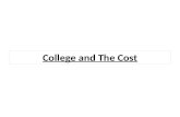 US College Preparation for 2015 High School Students (Cost and Actions)