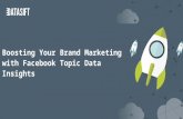 Boosting Your Brand Marketing with Facebook Topic Data Insights