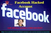 Use Facebook Hacked Account @ 1-866-224-8319 for privacy setting
