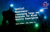 Aaron Pulkka (Rabbx) Spatial Awareness- Tango and HoloLens for AR experiences