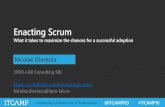 Enacting Scrum - What it takes to maximize the chances for a successful adoption - Nicolae Giurescu