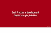 Best Practice in Development