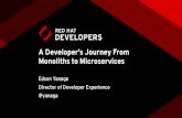 A developer's journey from monoliths to microservices - Edson Yanaga