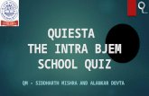 Bjem school quiz prelims set - with answer