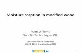 Wim Willems: "Moisture sorption in modified wood"