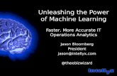 Unleashing the power of machine learning for it ops management