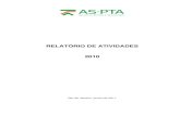 AS-PTA - Relatório de Atividades 2010