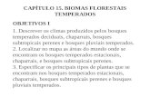 CAPÍTULO 15. BIOMAS FLORESTAIS TEMPERADOS