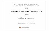 PLANO MUNICIPAL DE SANEAMENTO BÁSICO DE SÃO PAULO