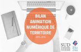 Bilan accompagnement numérique par Sud Vendée Tourisme 2015-2016