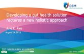 Developing a gut health solution requires a new holistic approach