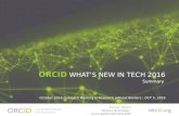 What’s New in ORCID Tech 2016 (Robert Peters)