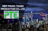 Hiep Phuoc Thanh Production Co., Ltd 2015