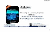 Alphorm.com Support de la Formation Les Sciences Forensiques  : L’investigation Numérique
