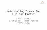 Autoscaling Spark on AWS EC2 - 11th Spark London meetup