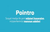 Pointro : Mekanlar için Dijital Pazarlama Platformu