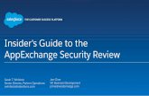 Insider's Guide to the AppExchange Security Review (Dreamforce 2015)