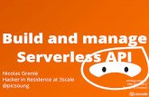 Build and Manage Serverless APIs (APIDays Nordic, May 19th 2016)