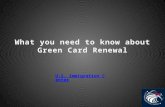 What you need to know about Green Card Renewal